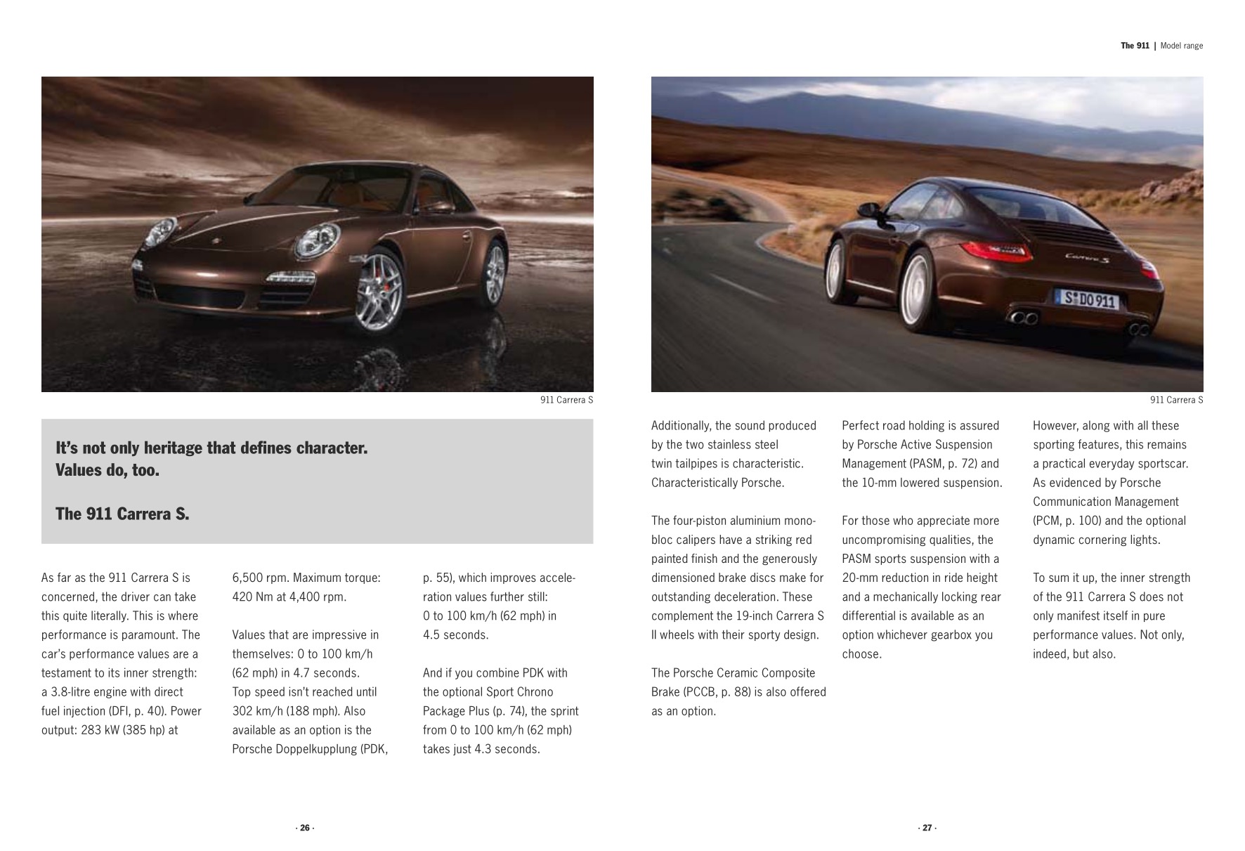2010 Porsche 911 Brochure Page 49